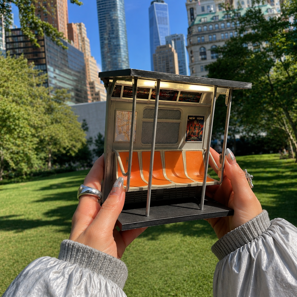 BugginCraft™ | NYC Subway Train Lamp
