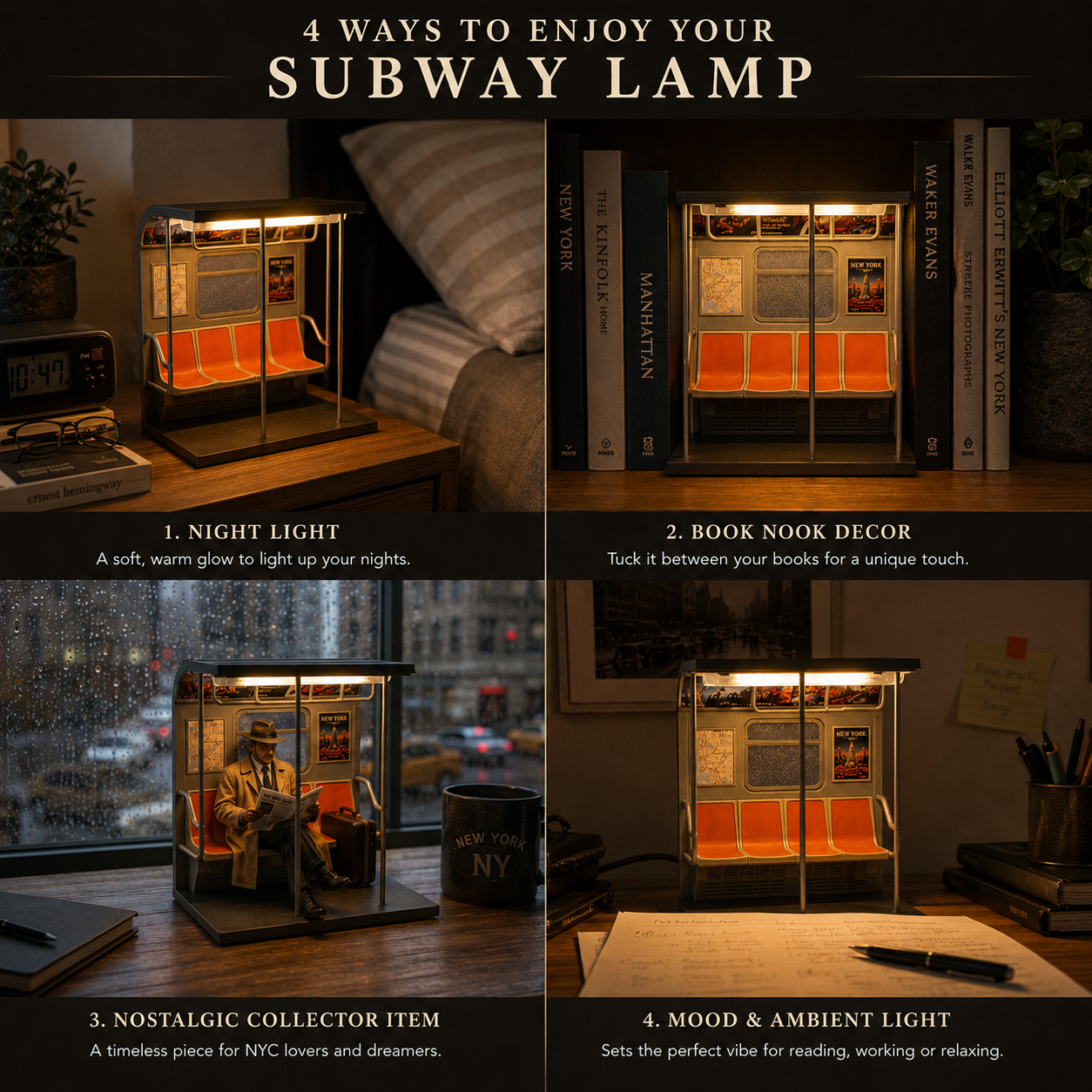 BugginCraft™ | NYC Subway Train Lamp
