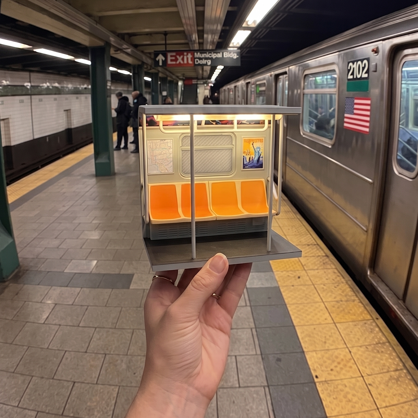 BugginCraft™ | NYC Subway Train Lamp